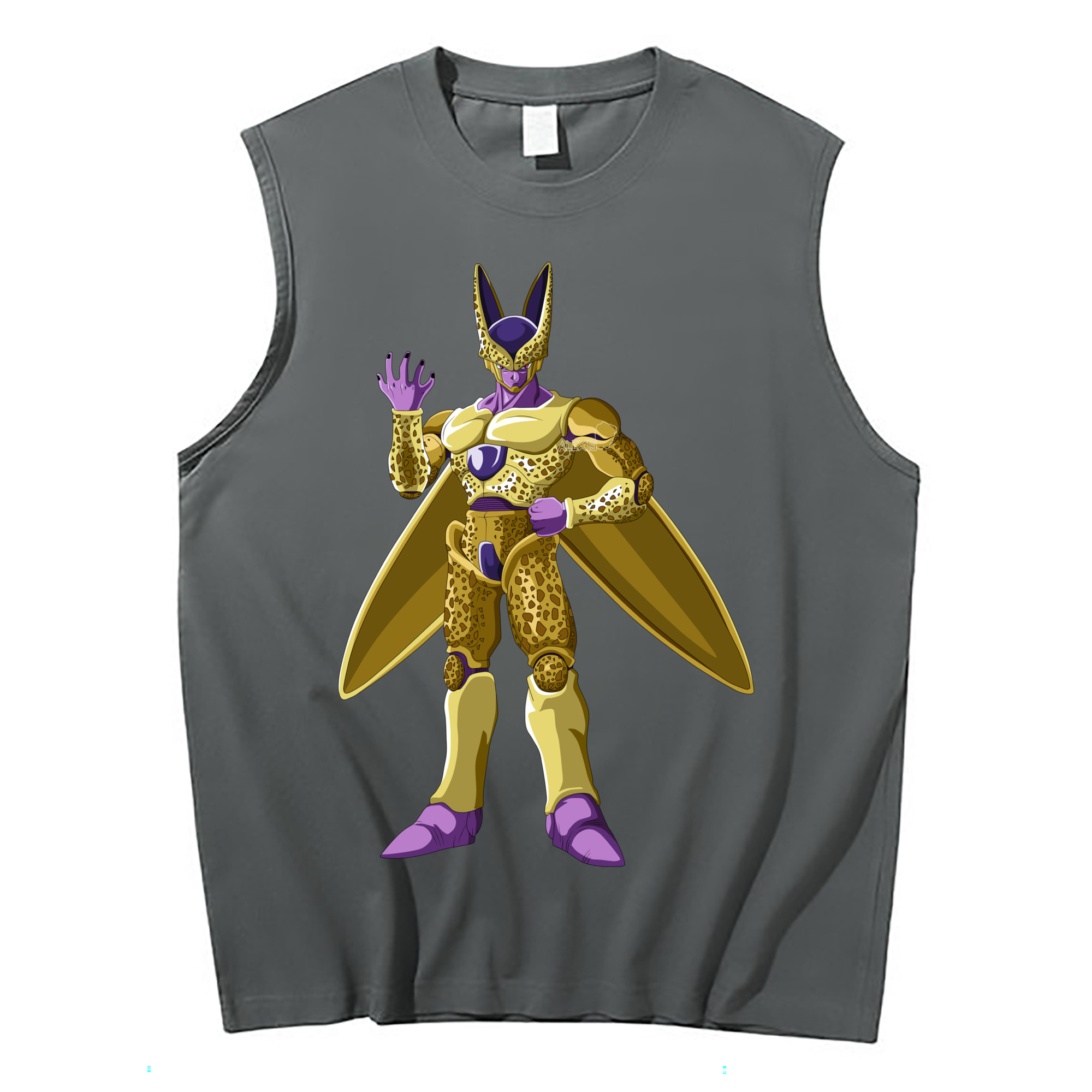 （画像用） ドラゴンボール セル DRAGON BALL Cell コットン100％タンクトップ（フロントプリント）